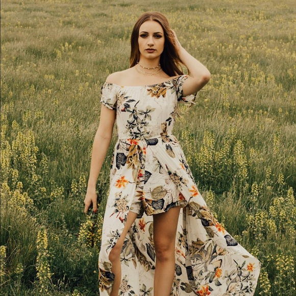 Romper/high low dress - Picture 2 of 2